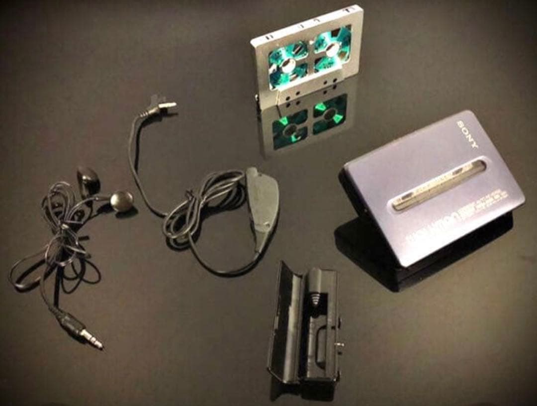 カセットウォークマン SONY WM-EX600 茶色「整備済み、完動超美品」