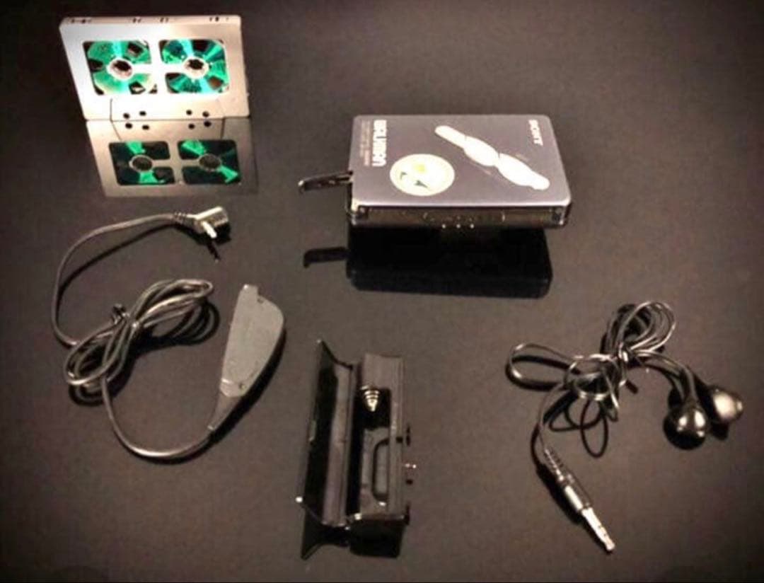 カセットウォークマン SONY WM-EX600 茶色「整備済み、完動超美品」