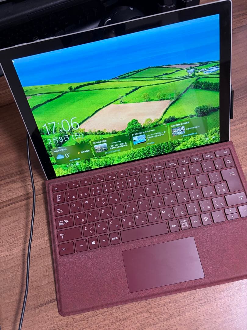 Microsoft Surface Pro 1796（第5世代） 純正キーボード