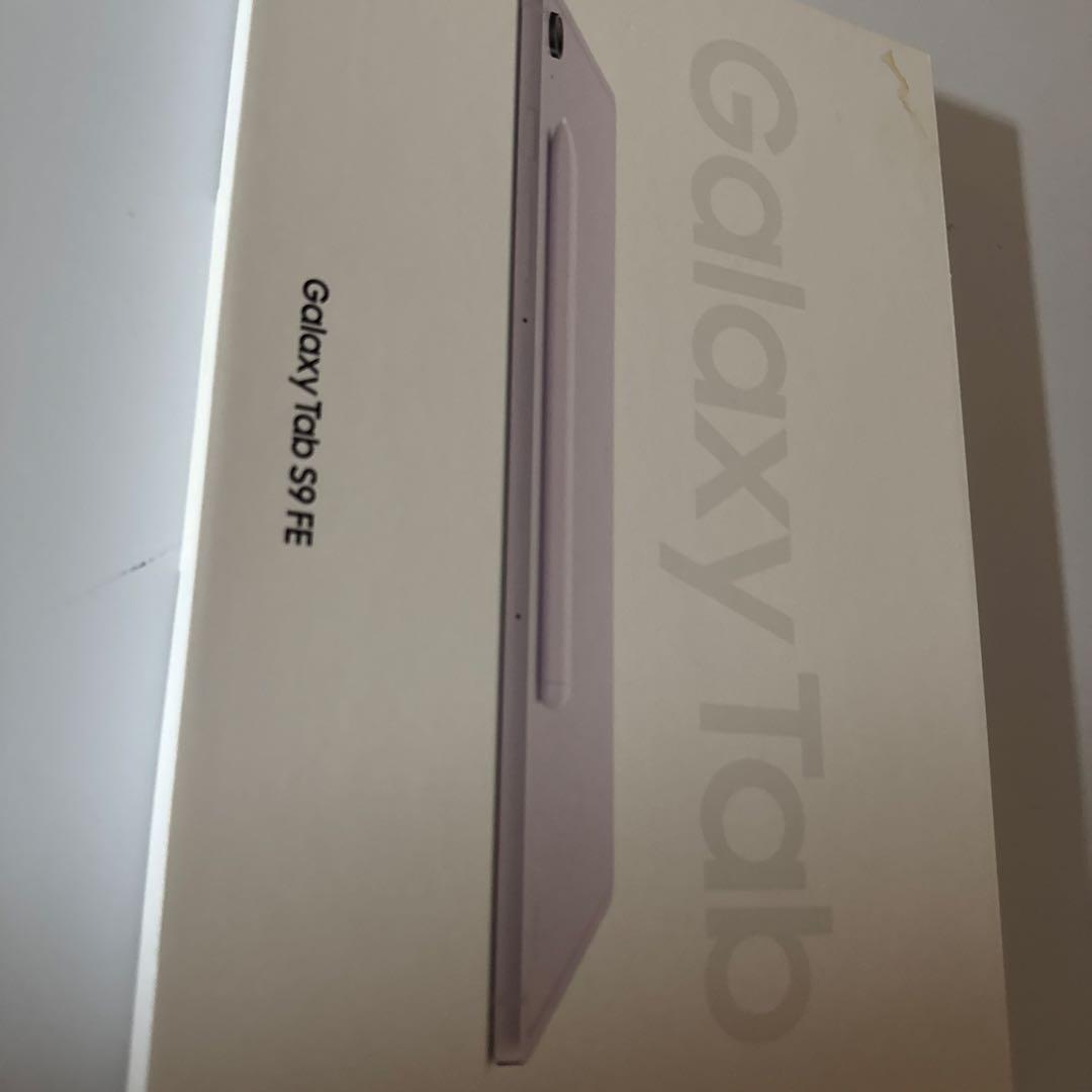 Samsung Galaxy Tab S9 FE 本体 パープル　ケース付き