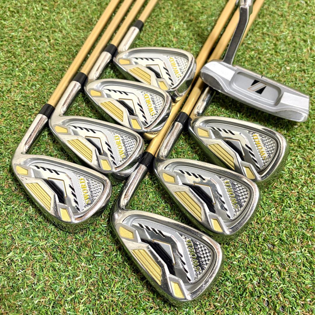 初心者おすすめ｜SWORD ATC589β メンズ　ゴルフクラブセット　12本