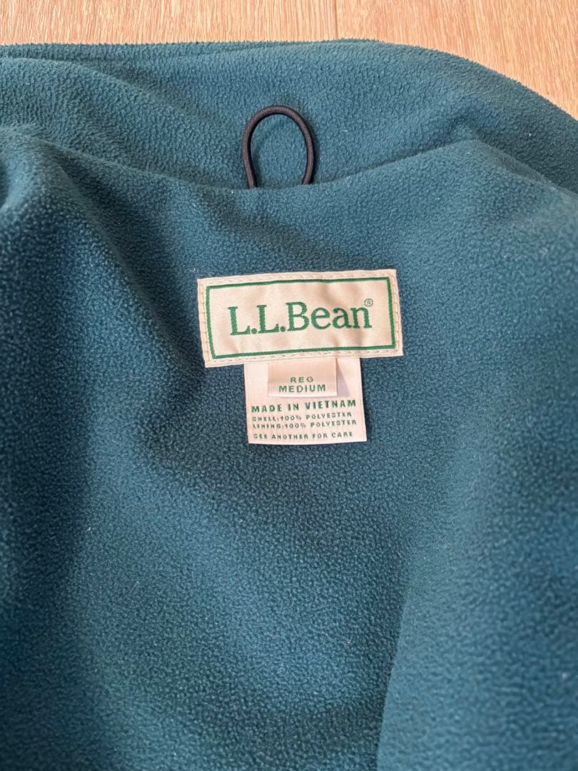 llbean ナイロン　フリース　ジャケット