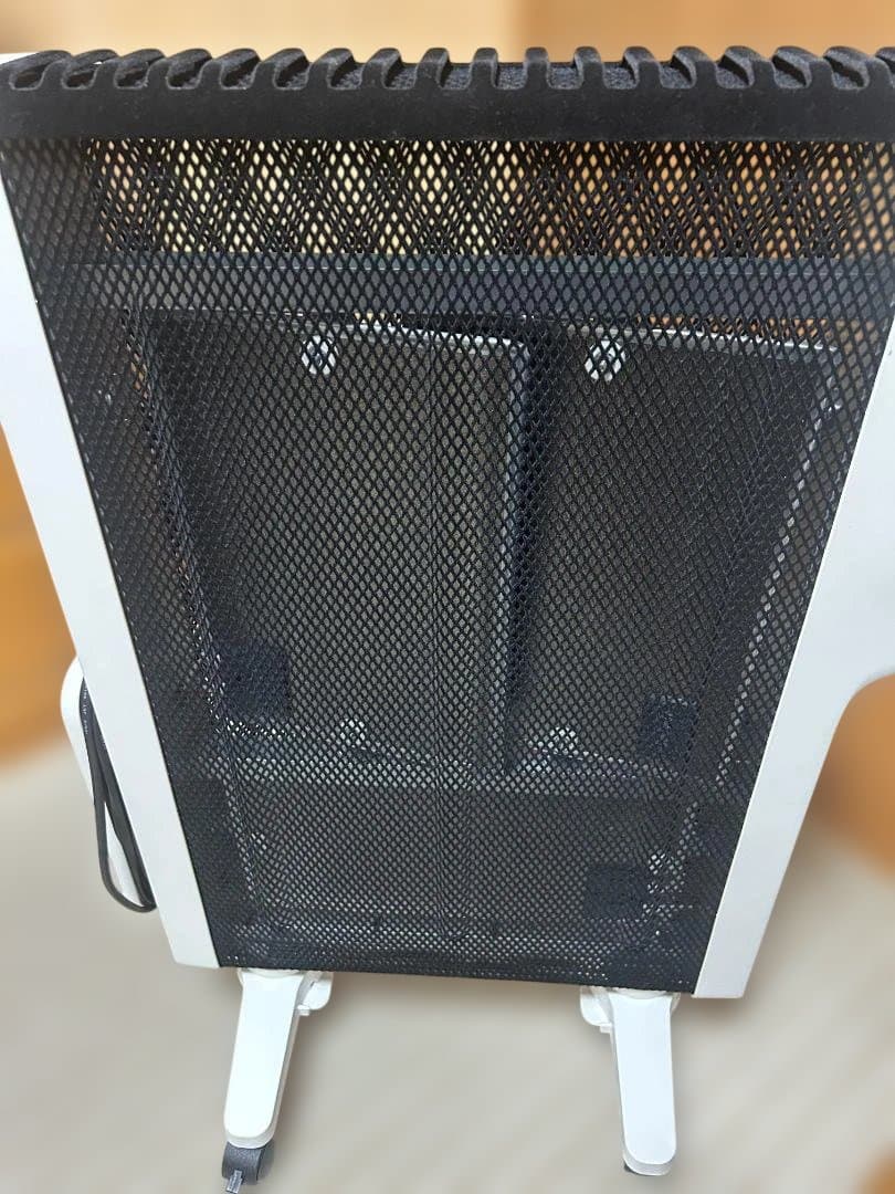 【2025年製】 遠赤外線 軽量 パネルヒーター SN-M451　ホワイト