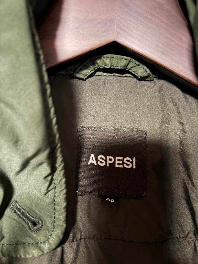 【近年モデル】ASPESI M65 NEW CAMP JKT グリーンXS