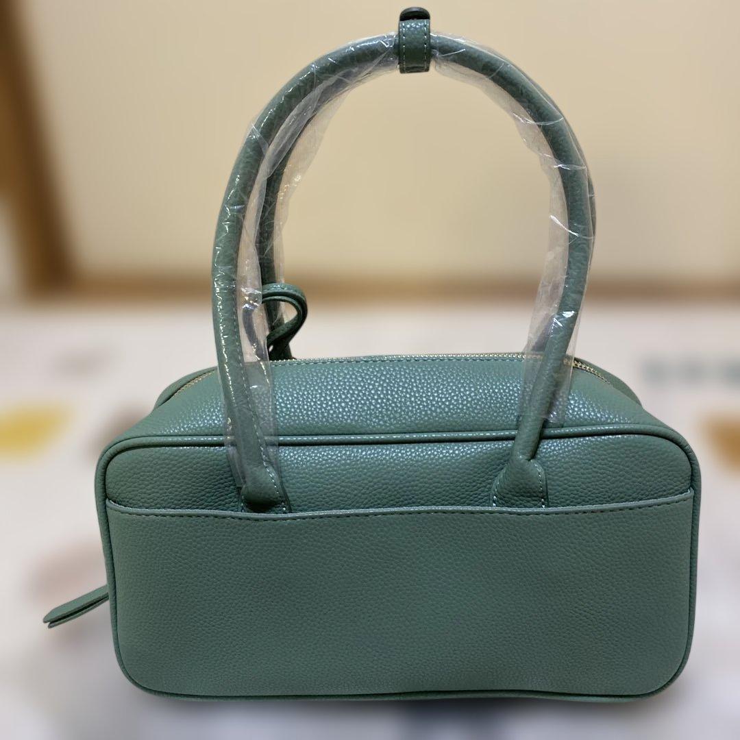 LOUNIE グリーン ハンドバッグ