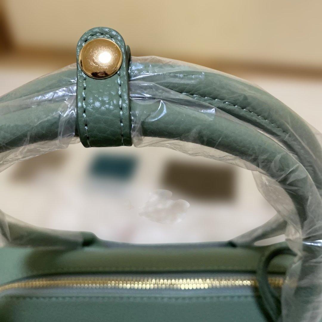 LOUNIE グリーン ハンドバッグ