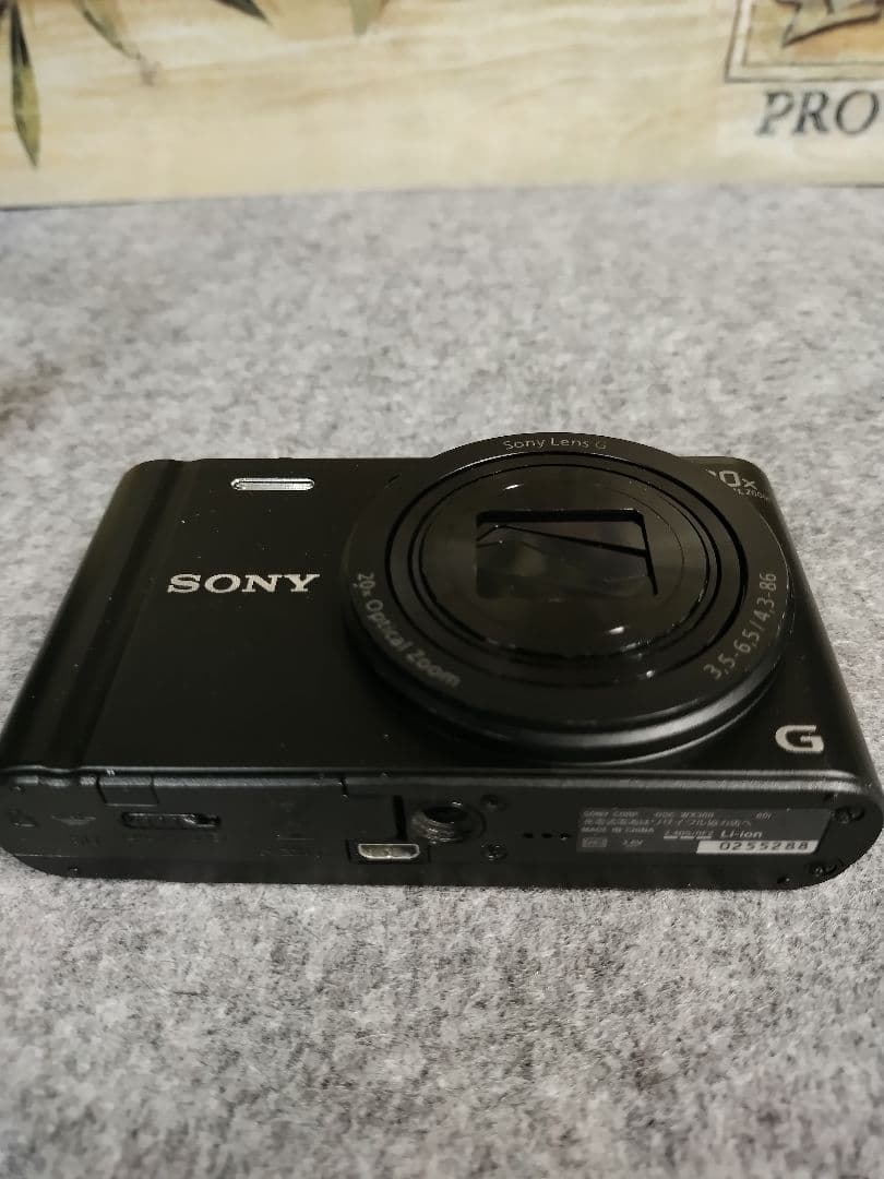 SONY サイバーショット dsc-wx300（黒）