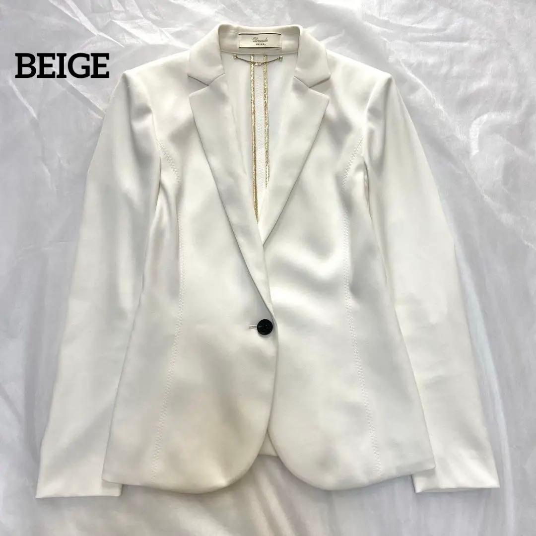 完売品 美品 ベイジ 2023年 LUIZA ルイーザ テーラードジャケット 白