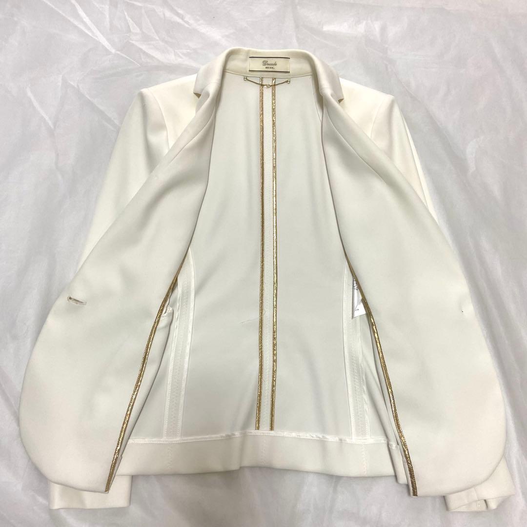 完売品 美品 ベイジ 2023年 LUIZA ルイーザ テーラードジャケット 白