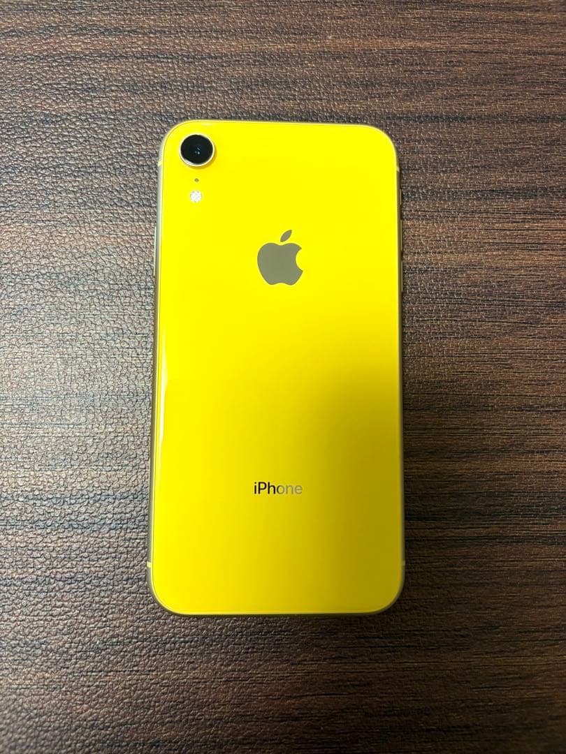 Apple iPhone XR イエロー 【バッテリー容量86%】箱付き