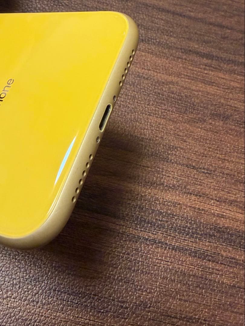Apple iPhone XR イエロー 【バッテリー容量86%】箱付き