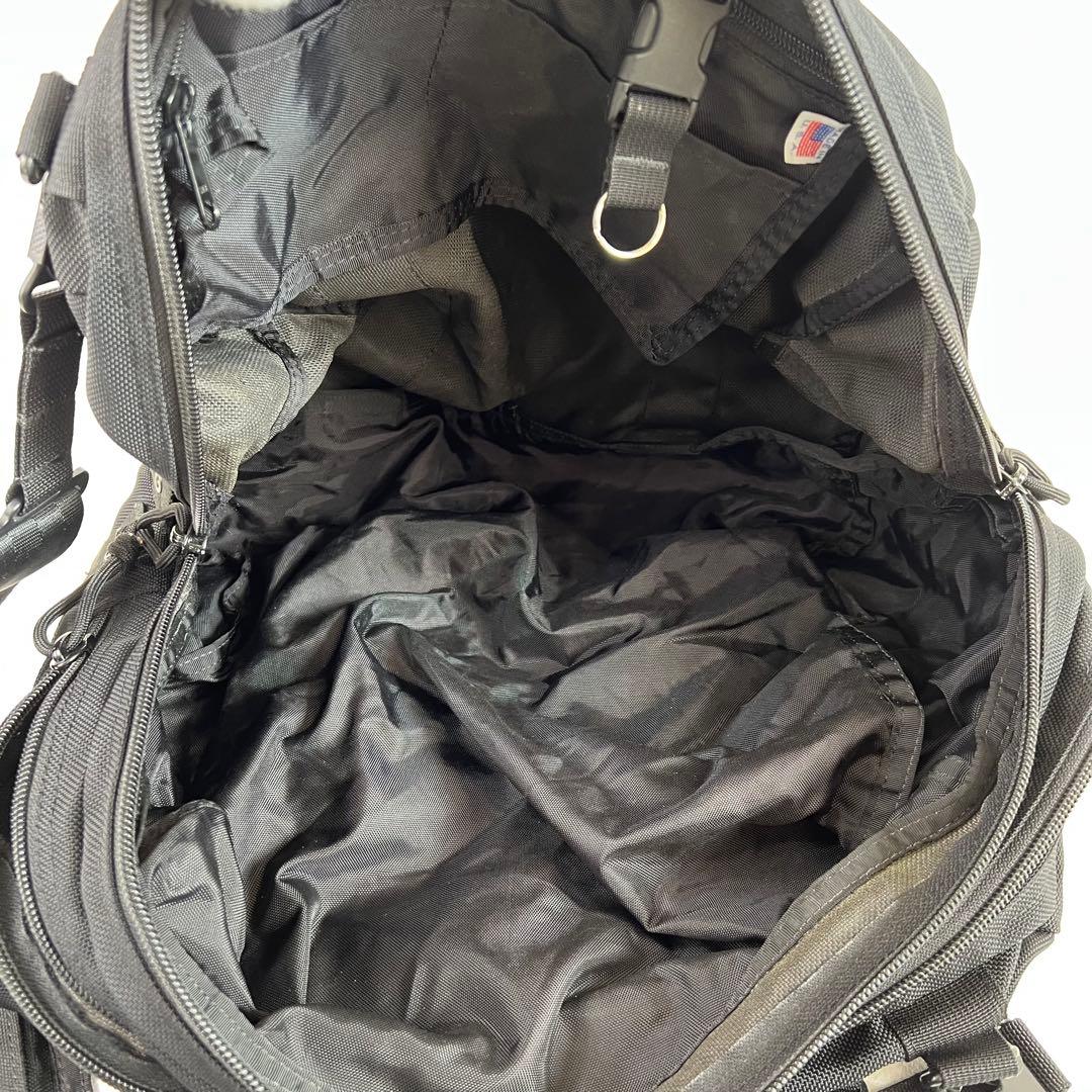 【2way】ブリーフィング デュアルダッフル ボストンバッグ ナイロン 旅行 黒