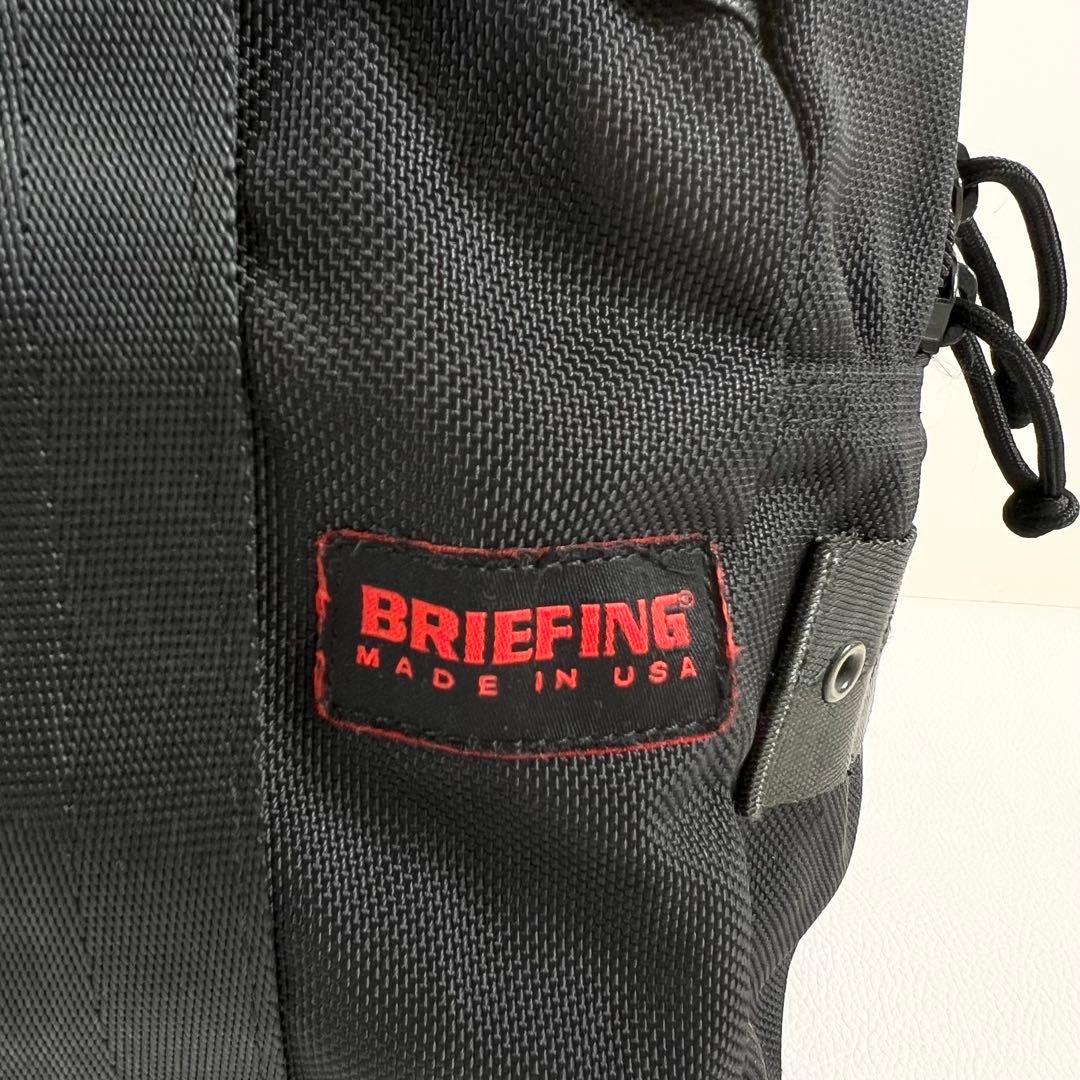 【2way】ブリーフィング デュアルダッフル ボストンバッグ ナイロン 旅行 黒