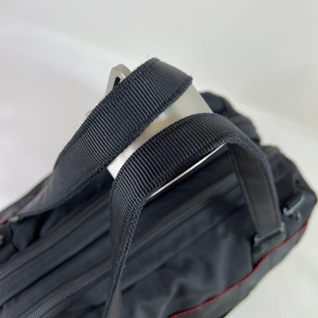 【2way】ブリーフィング デュアルダッフル ボストンバッグ ナイロン 旅行 黒