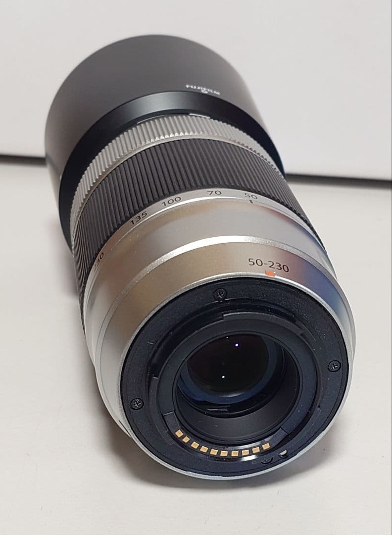 【超美品】Fujifilm XC50-230mm OIS ズームレンズ シルバー