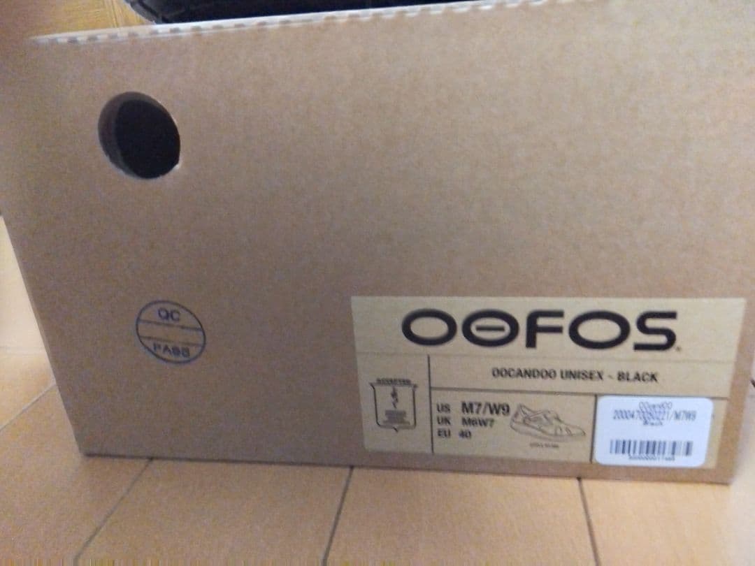 新品未使用品■OOFOS OOCANDO ウーフォス ウーキャンドゥ■26センチ