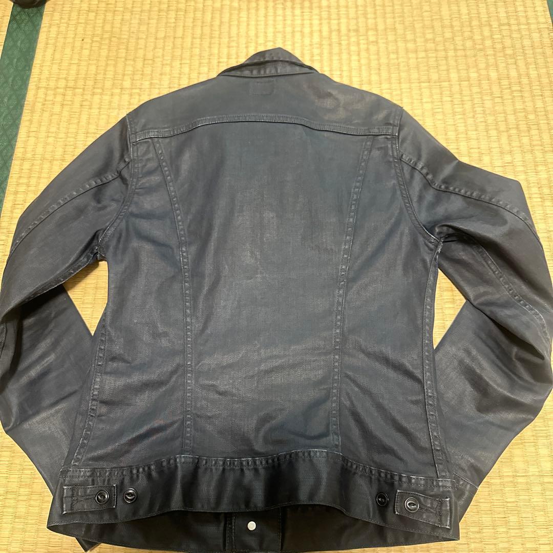 コーティングデニムジャケット archive系　lee LGB kmrii 黒