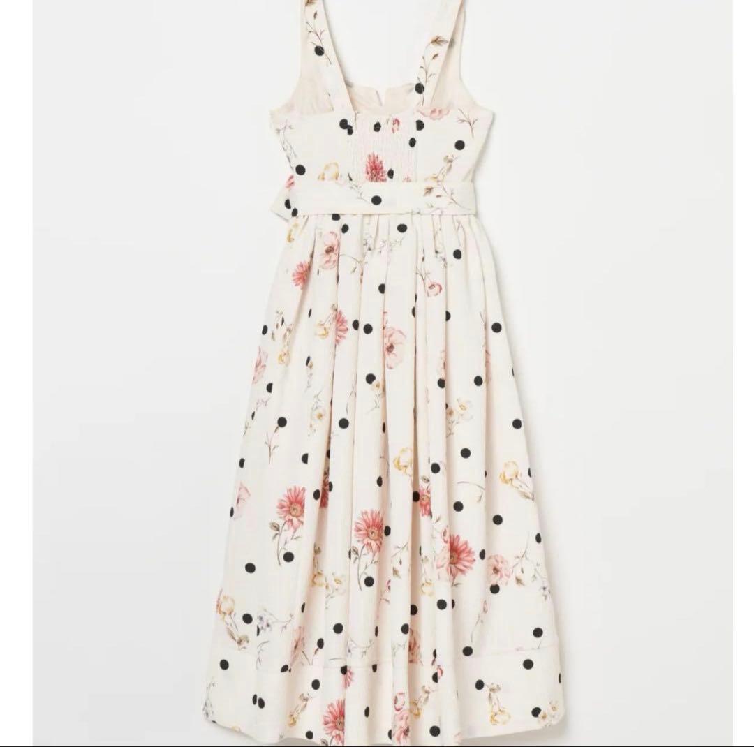 ワンピース ecmile Original dot flower one-piece