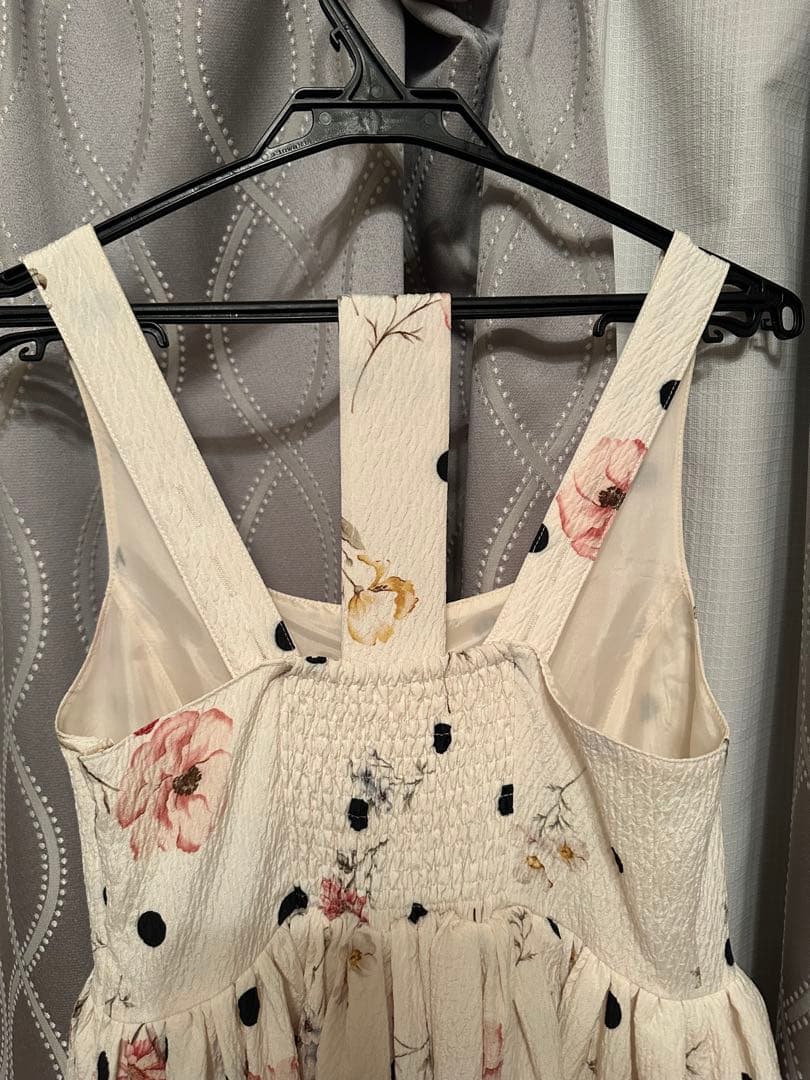 ワンピース ecmile Original dot flower one-piece