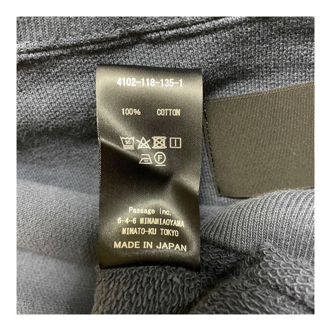 COGTHEBIGSMOKE イエナ別注 パフスリーブスウェット ネイビー