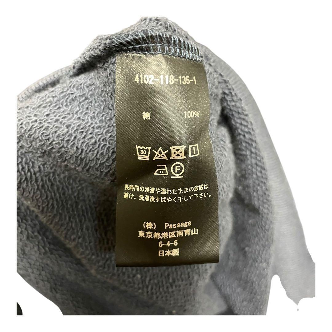 COGTHEBIGSMOKE イエナ別注 パフスリーブスウェット ネイビー