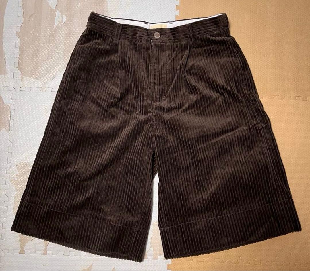 SHISHIKUI CORDUROY S / D.BROWN サイズL
