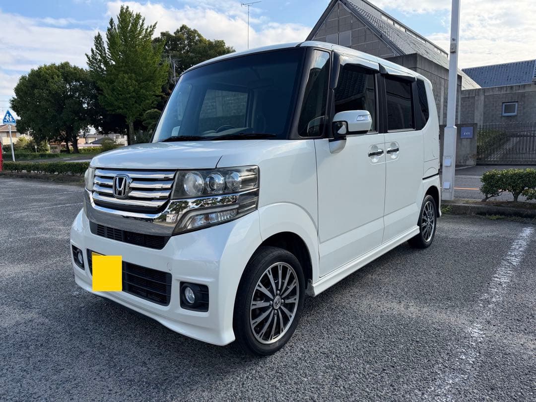 ホンダN-BOXカスタムG・ターボSSパッケージ4WD⭐️車検2年付き⭐️綺麗‼️