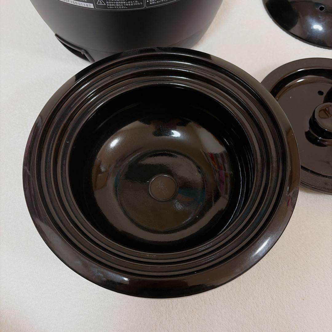 未使用新品★かまどさん　電気★siroca★シロカ★炊飯器★SR-E111★黒