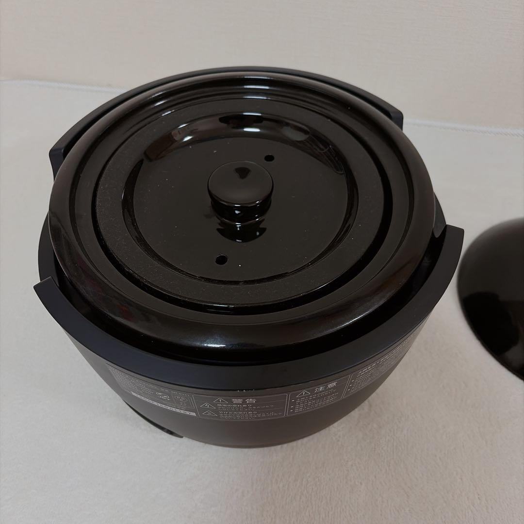 未使用新品★かまどさん　電気★siroca★シロカ★炊飯器★SR-E111★黒