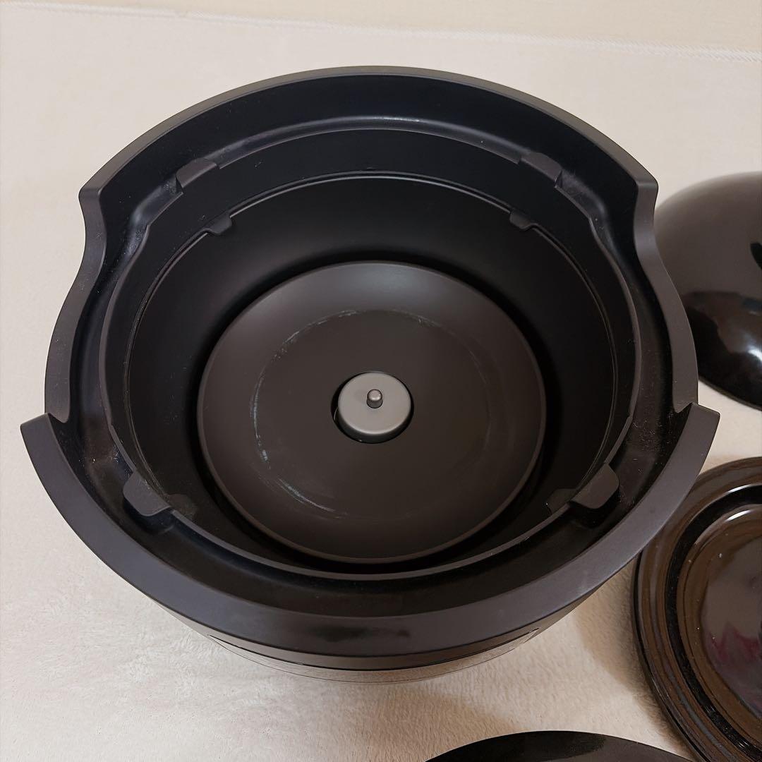 未使用新品★かまどさん　電気★siroca★シロカ★炊飯器★SR-E111★黒