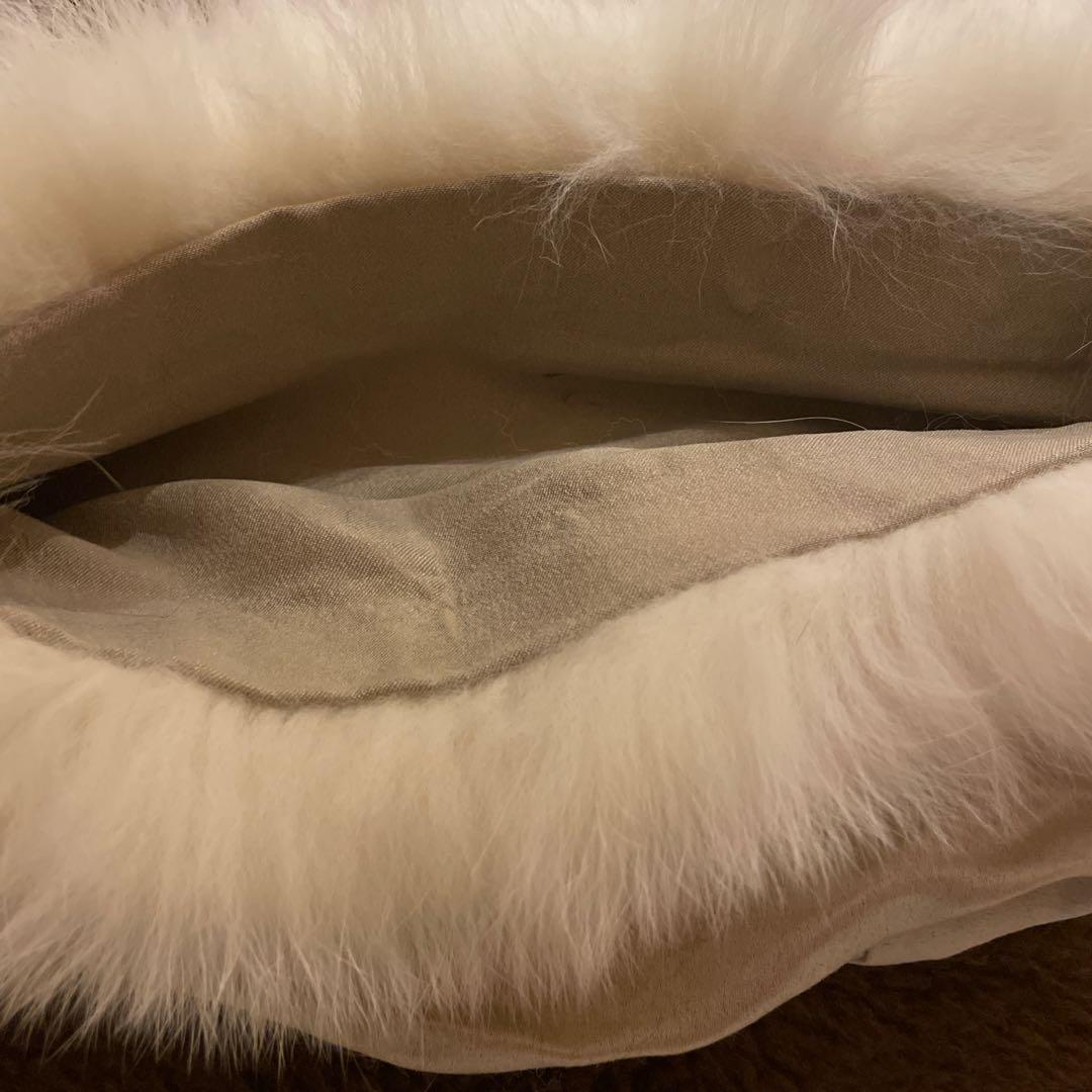 ナンタケットバスケット　新品　内袋　ファー