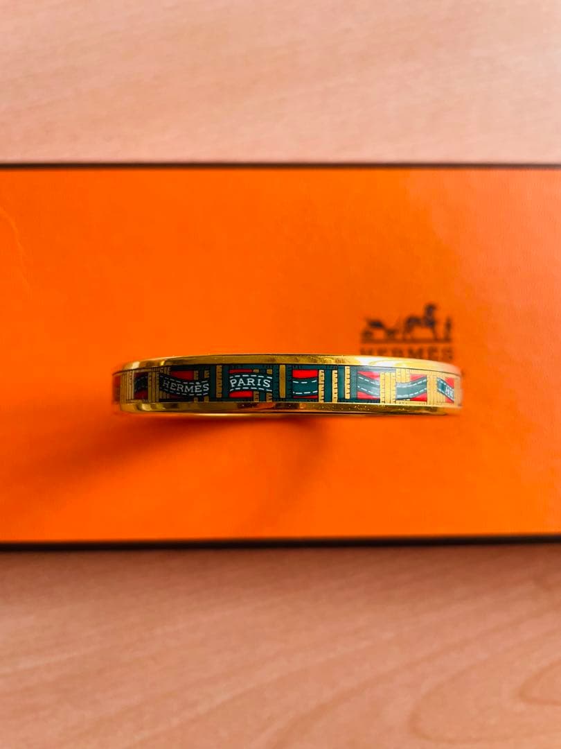 HERMES （エルメス） エマイユ PM 七宝焼き バングルブレスレット