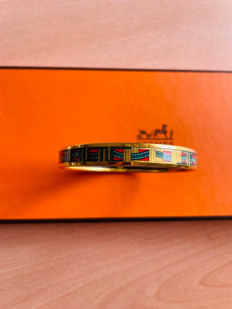 HERMES （エルメス） エマイユ PM 七宝焼き バングルブレスレット