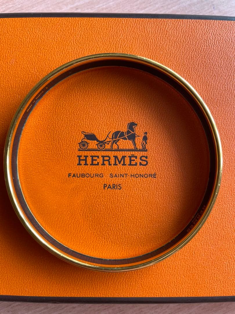 HERMES （エルメス） エマイユ PM 七宝焼き バングルブレスレット