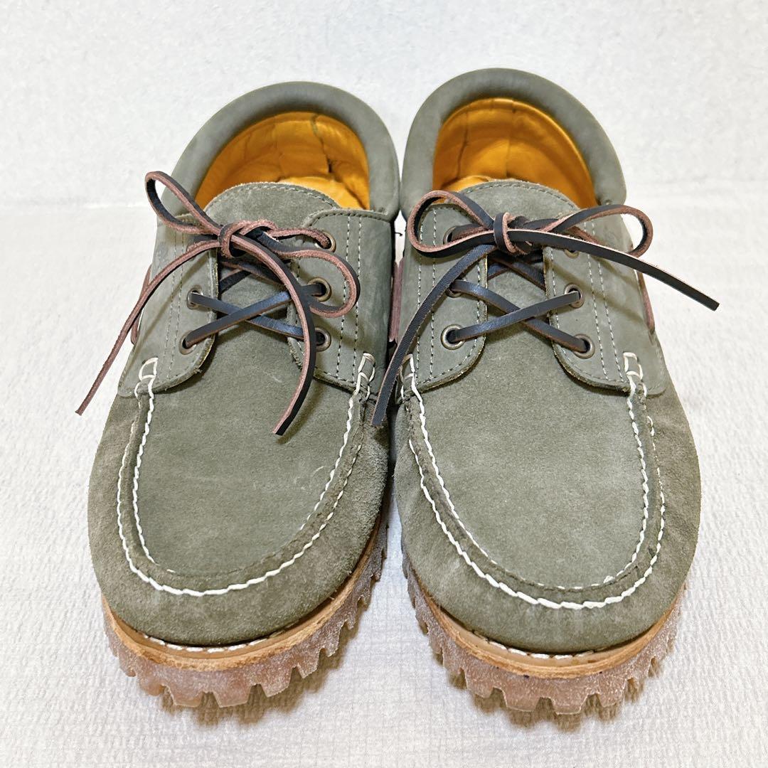 ✨美品 【Timberland】 ティンバーランド 3eye スリーアイ カーキ