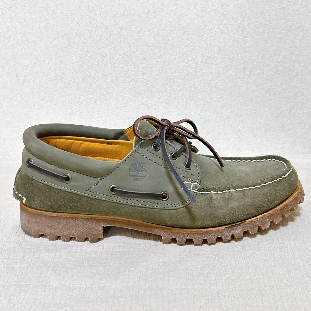 ✨美品 【Timberland】 ティンバーランド 3eye スリーアイ カーキ
