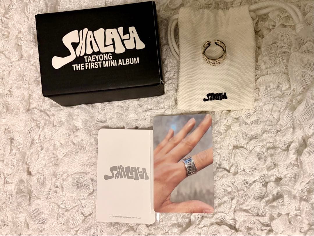 NCT テヨン SHALALA OFFICIAL MD リングセット トレカ