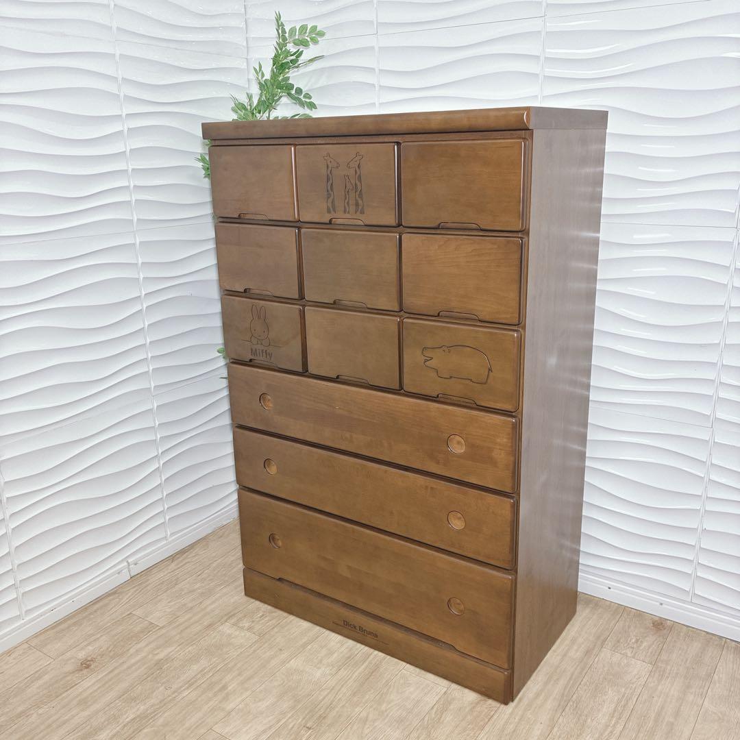 ◇ミッフィーチェスト◇タンス◇天然木◇
