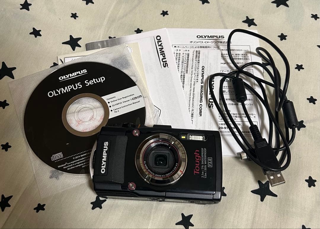 OLYMPUS STYLUS TG-3 コンパクトデジタルカメラ　コンデジ