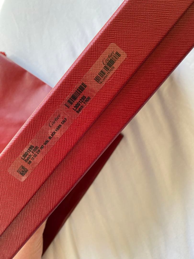 カルティエ　長財布　pink