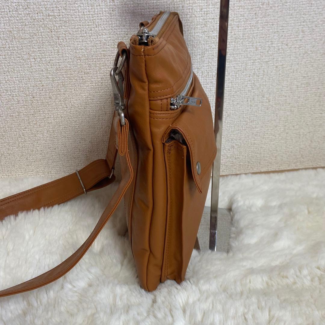 ✨️美品✨️ PORTER フリースタイル ショルダーバッグ キャメル 吉野カバン