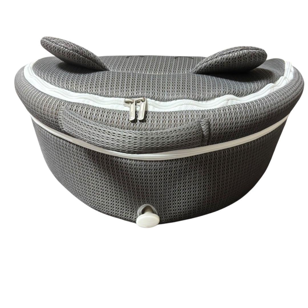 ◎美品◎ ベビーアムール ベッドインベッド　クマデザイン　折りたたみベビーベッド