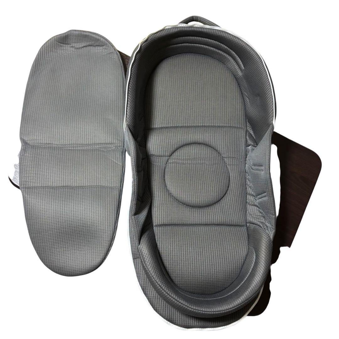 ◎美品◎ ベビーアムール ベッドインベッド　クマデザイン　折りたたみベビーベッド