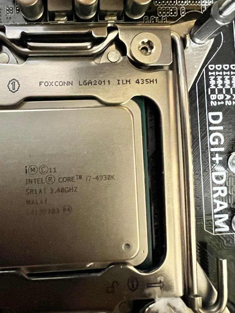 ASUS X79-DELUXE マザーボード + Intel i7-4930K