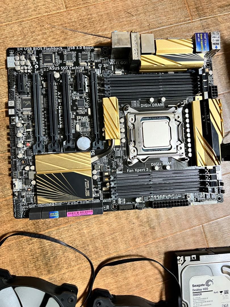 ASUS X79-DELUXE マザーボード + Intel i7-4930K