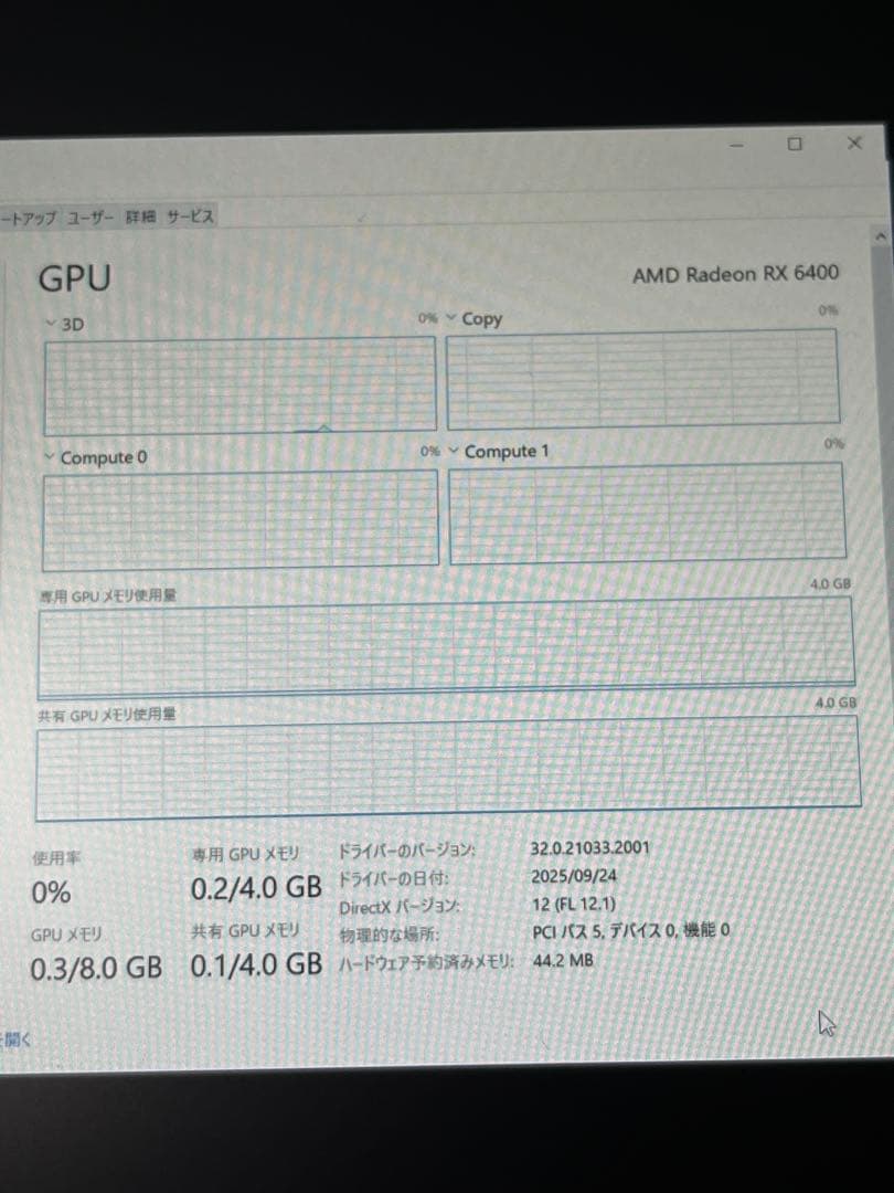 グラフィックボード・グラボ・ビデオカード PowerColor AMD Radeon RX 6400 ITX 4G