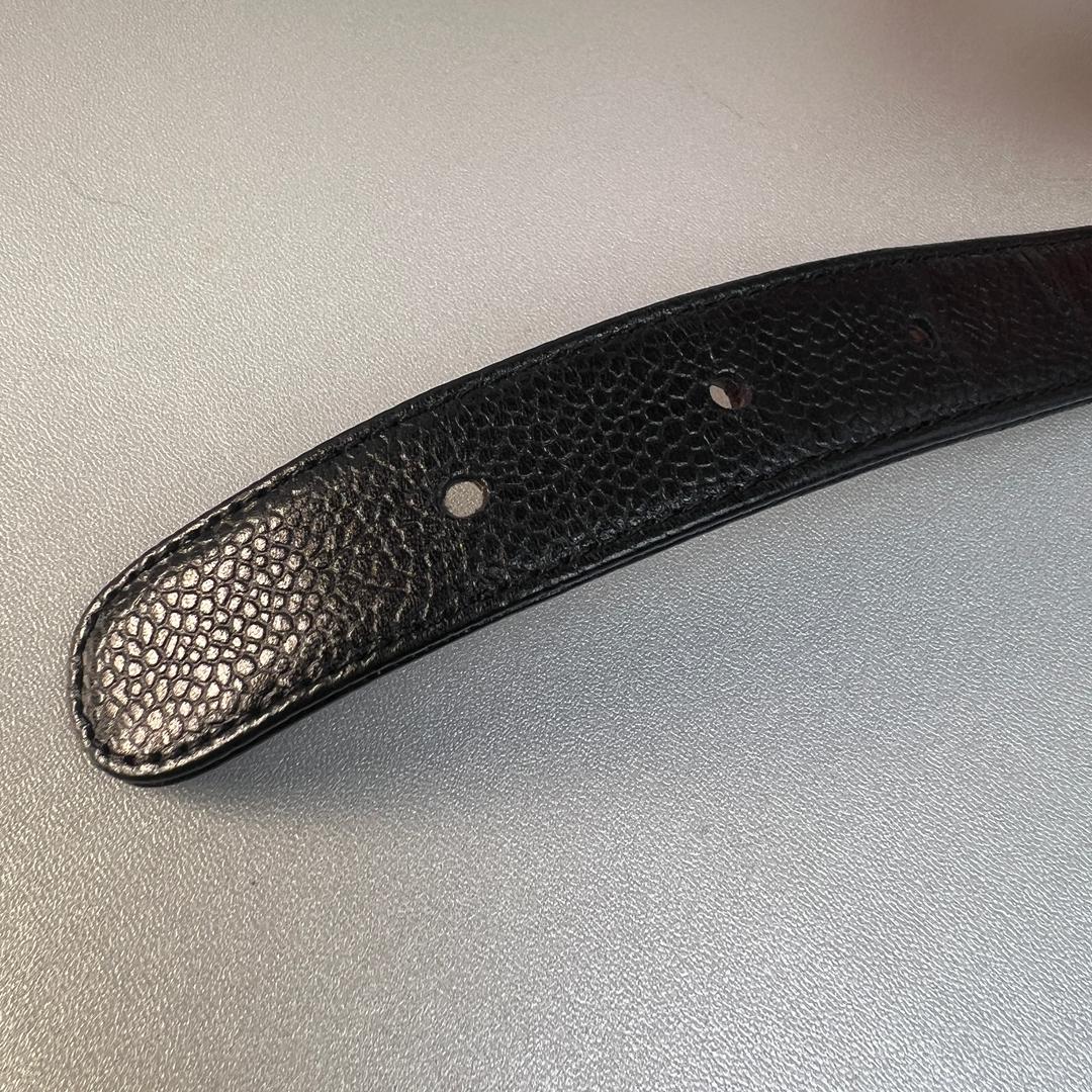 takashi 様CHANEL ウエストバッグ用ベルト キャビア A-9769