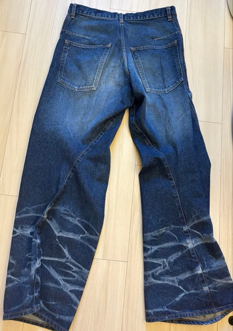 NVRFRGT STUDIOUS別注 3D ツイストワイドデニム size2