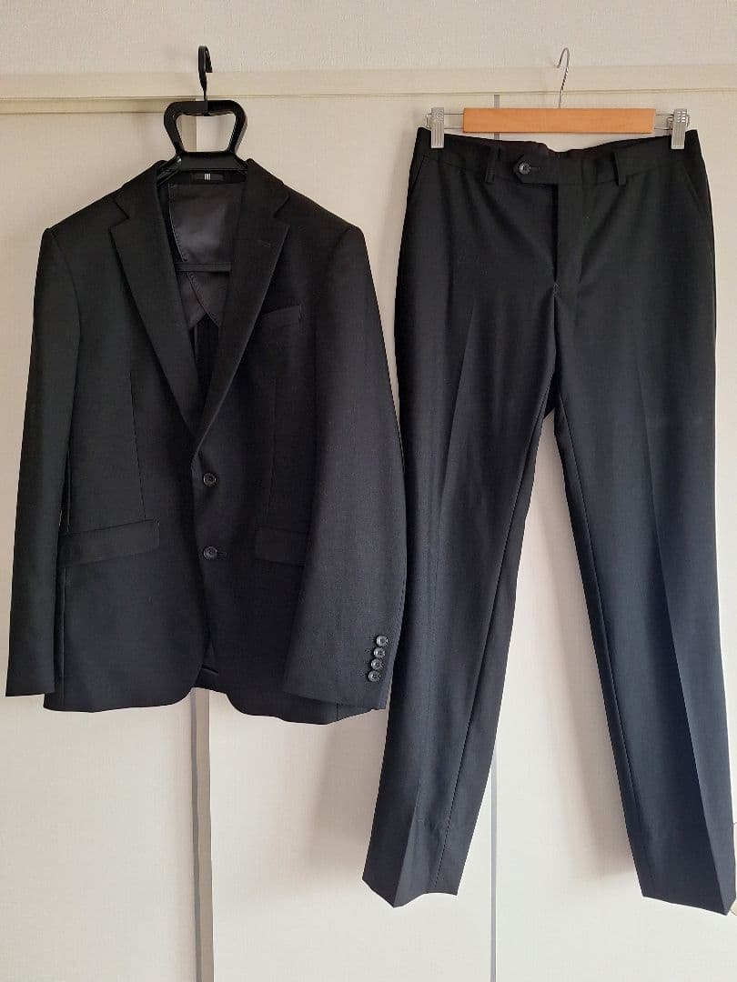 スーツセレクト　セットアップスーツ　Y5　ブラック