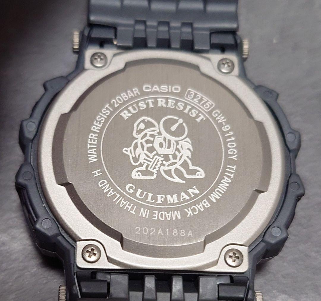 未使用 G-SHOCK GW-9110GY-1JF GULFMAN ガルフマン